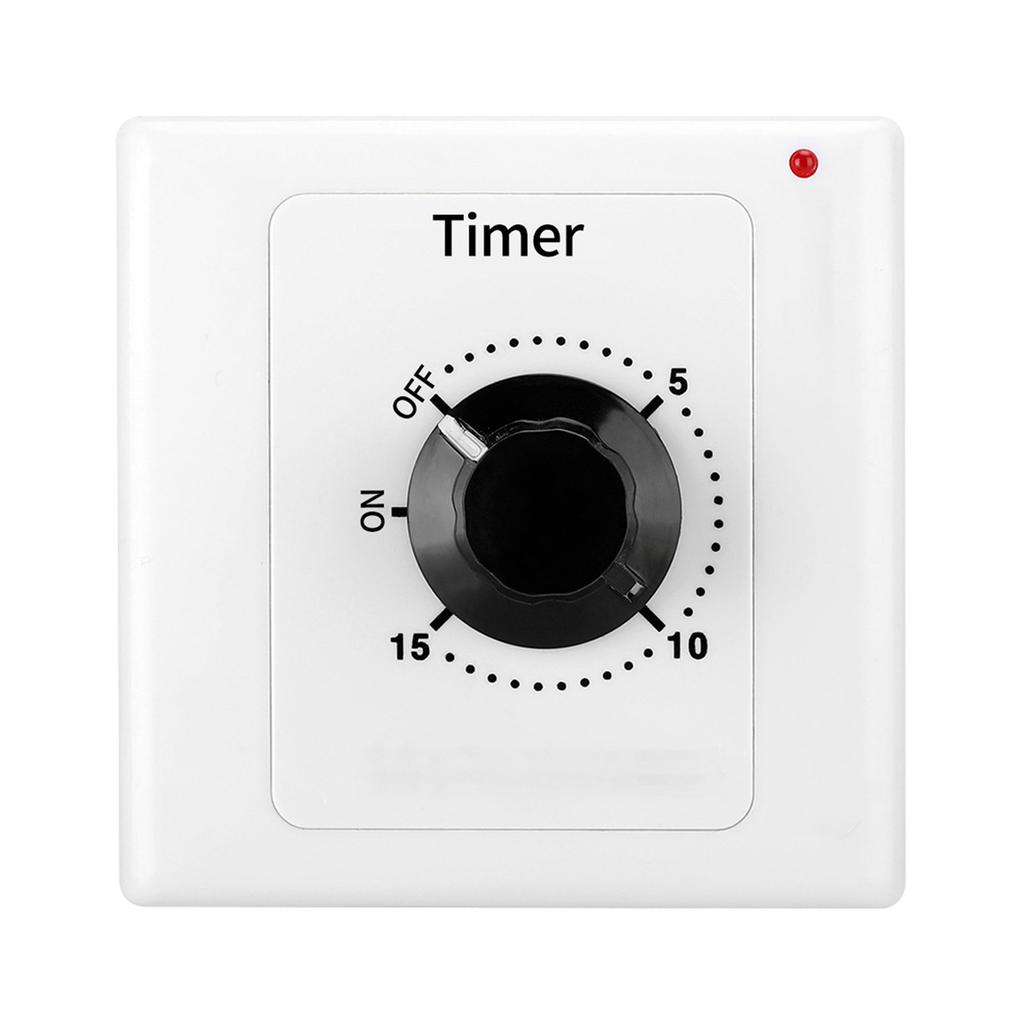 Wall Mechanical Countdown Timer Switches Highly Power Timing Controller Switches Digital Timer Control Switches Plate