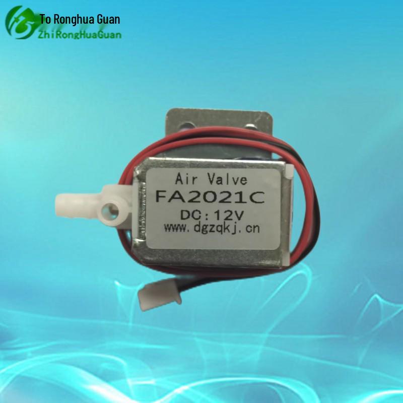 Miniature Solenoid Valve, Normally Closed, 6V/12V/24V DC for Air Systems