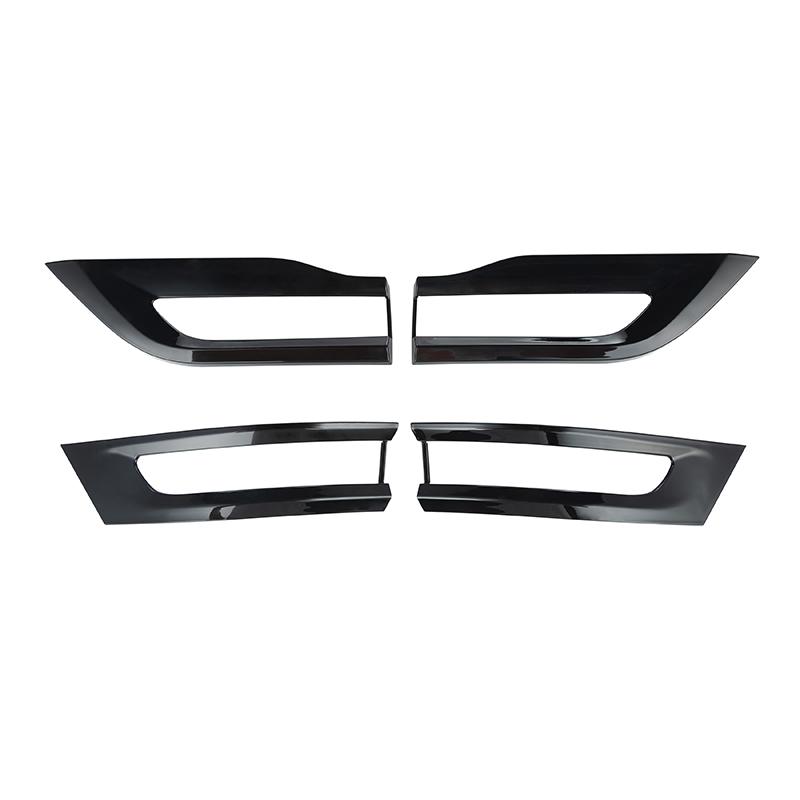 

Задний фонарь автомобиля, глянцевая черная крышка, рамка для Jeep Grand Cherokee 2014 2015 2016 2017 2018 Экстерьер 1 Set