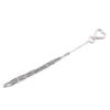 Original Metal Mesh Crossbody Bag Charm & Lipstick Keychain Pendant