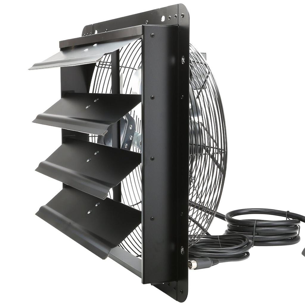 Shutter Exhaust Fan Shop Exhaust Fan 406 mm Remote Control Wall-mount EC