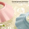 Shower Cap Shield Adjustable Bathing Head Hat Shampoo Visor Cap Soft BPA-Free Hair Washing Shield for Head