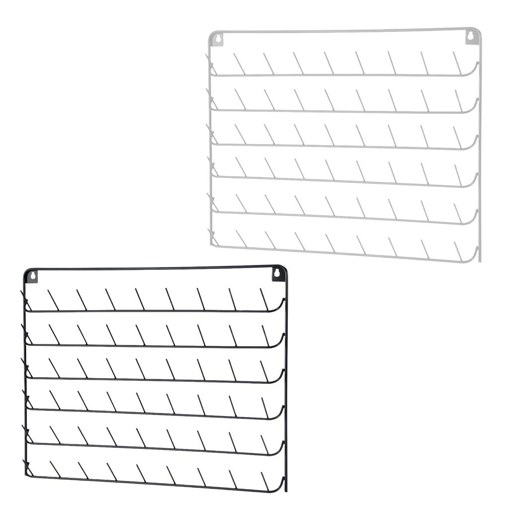 Practical Spool Roll Thread Rack Wall Shelf Thread Cone Holder for Crochet and Embroidery Machine Use