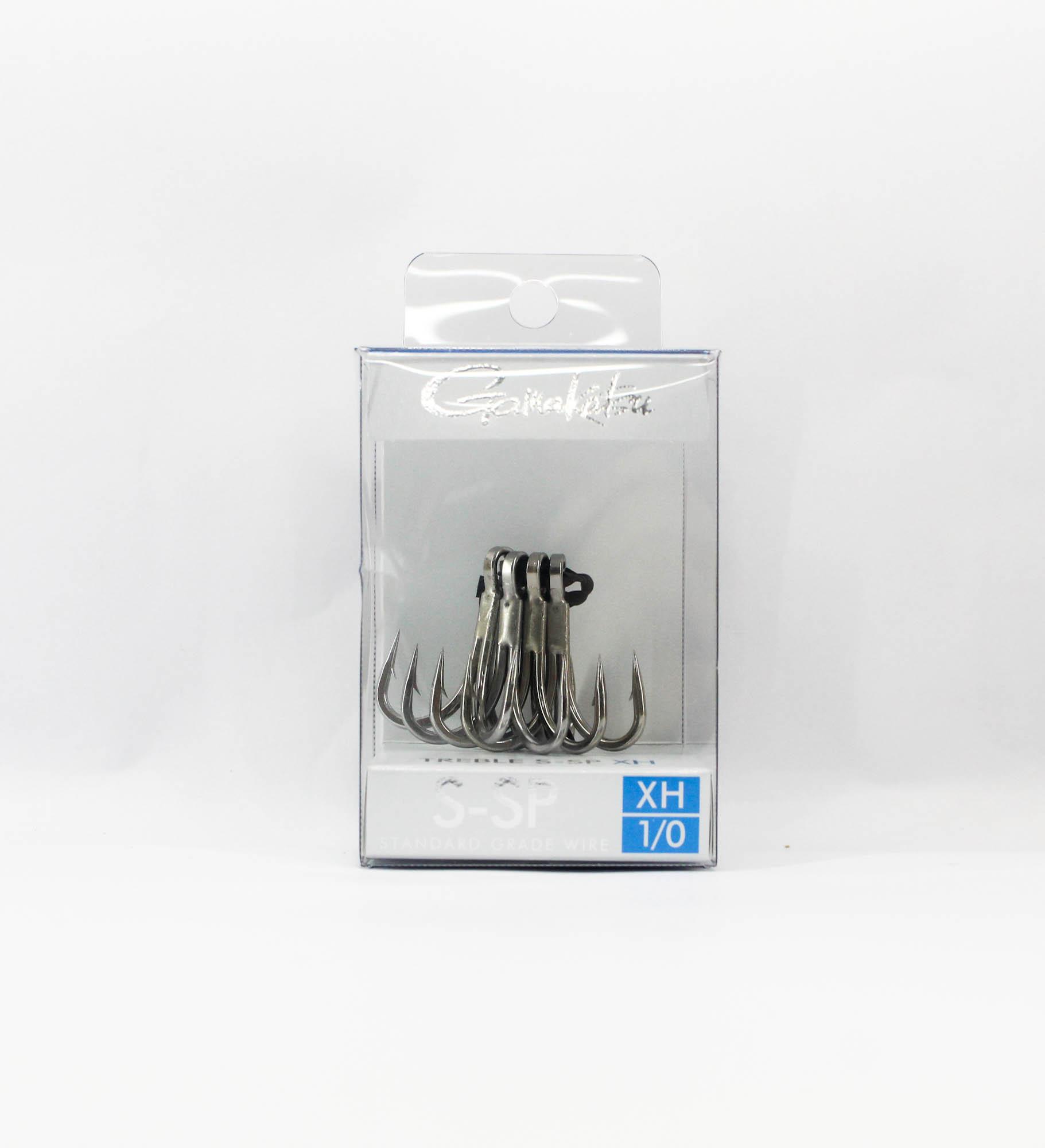 Gamakatsu 68984 Treble Hook S-SP XH Size 1/0 (4879)