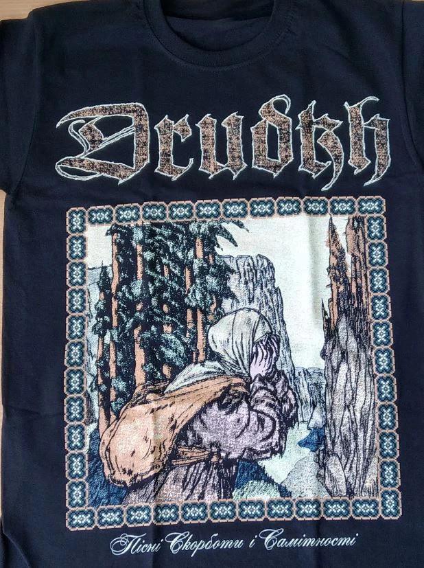 

Drudkh Songs of Grief and Solitude Album Unisex TShirt All Size QT1129 Unisex T-Shirt XXXXL