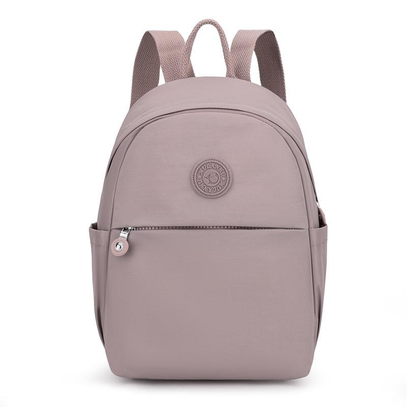 Новый модный арт уличный дорожный рюкзак однотонный простой модный средний рюкзак для мамы повседневный женский рюкзак лавандовый 2760₽