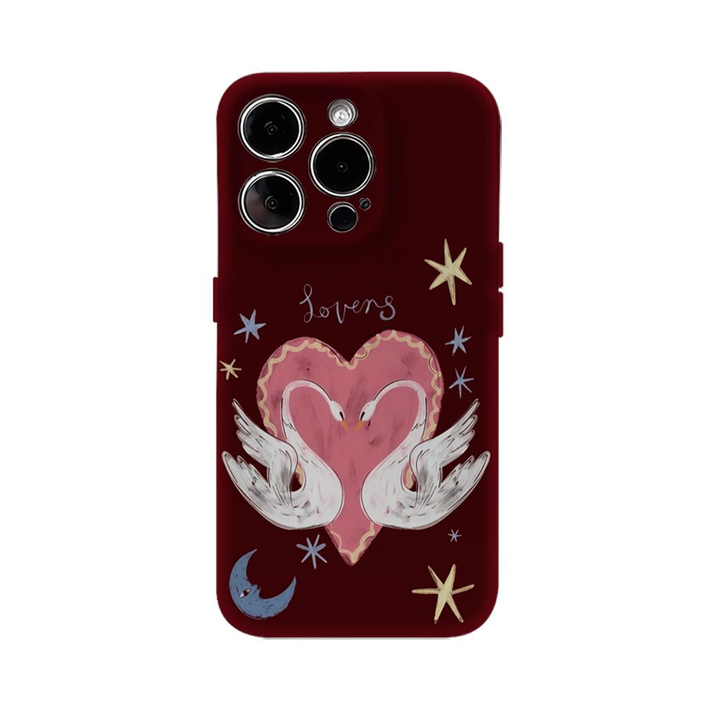 

Celestial Lovers Phone Case for IPhone 17AIR 16E 16 15 14 13 12 11 17 Pro Max Plus Double-layer Back Cover IPHONE17PRO
