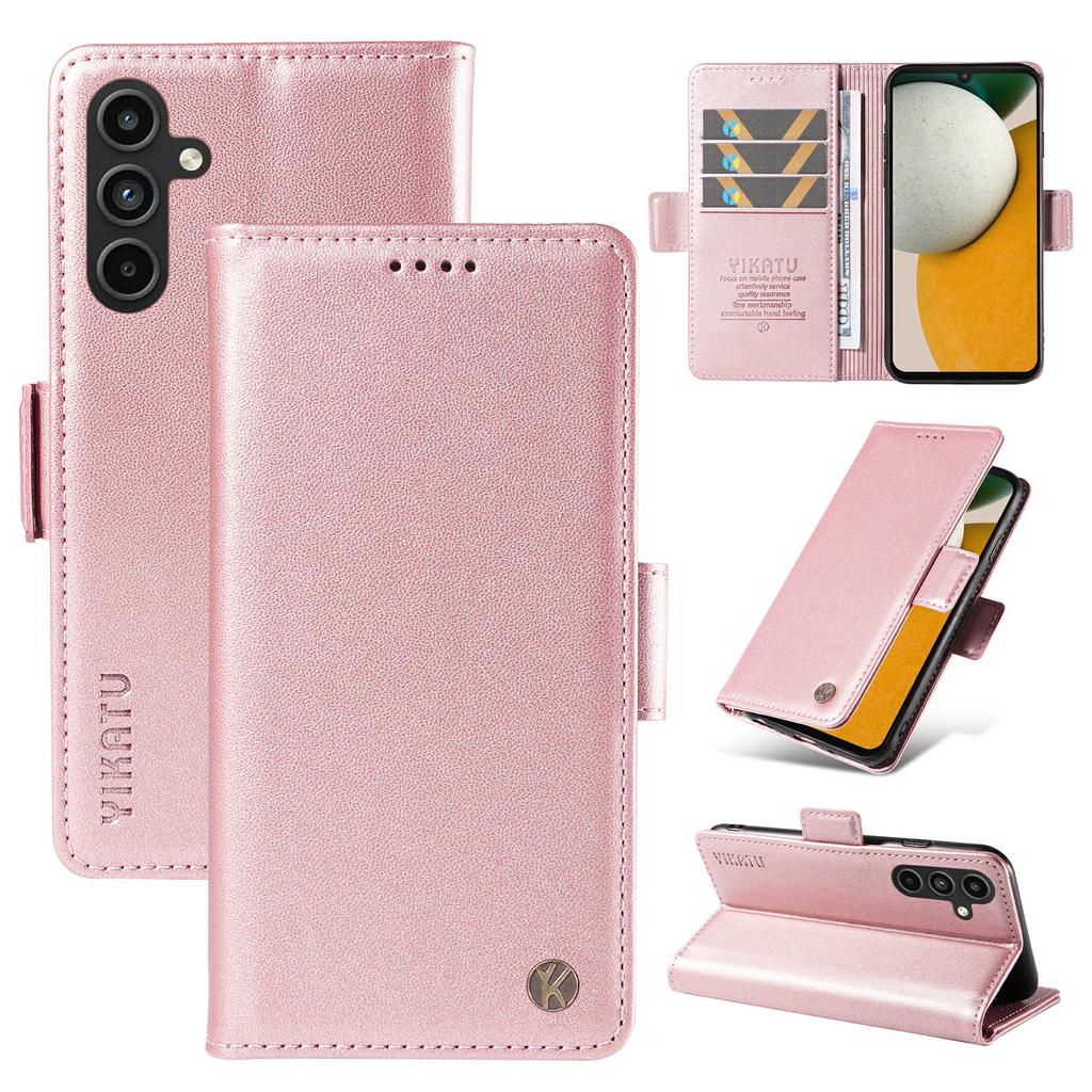 YIKATU YK-003 Für Samsung Galaxy A15 4G Lederhülle Brieftasche Kartenfächer Handyhülle Großhandel