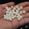 Precision Made White Cream ABS Plastic Pearls Loose Beads Bulk Supply Textured Berry Cluster for Boutique DIY Art Supply