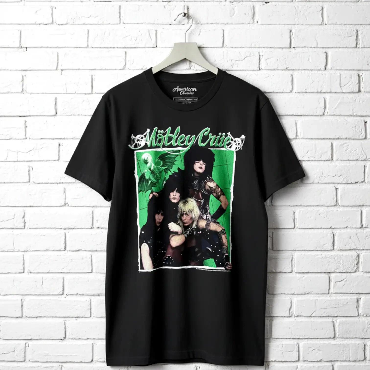Motley Crue Dr Feelgood Band Photo Men s T Shirt XXL