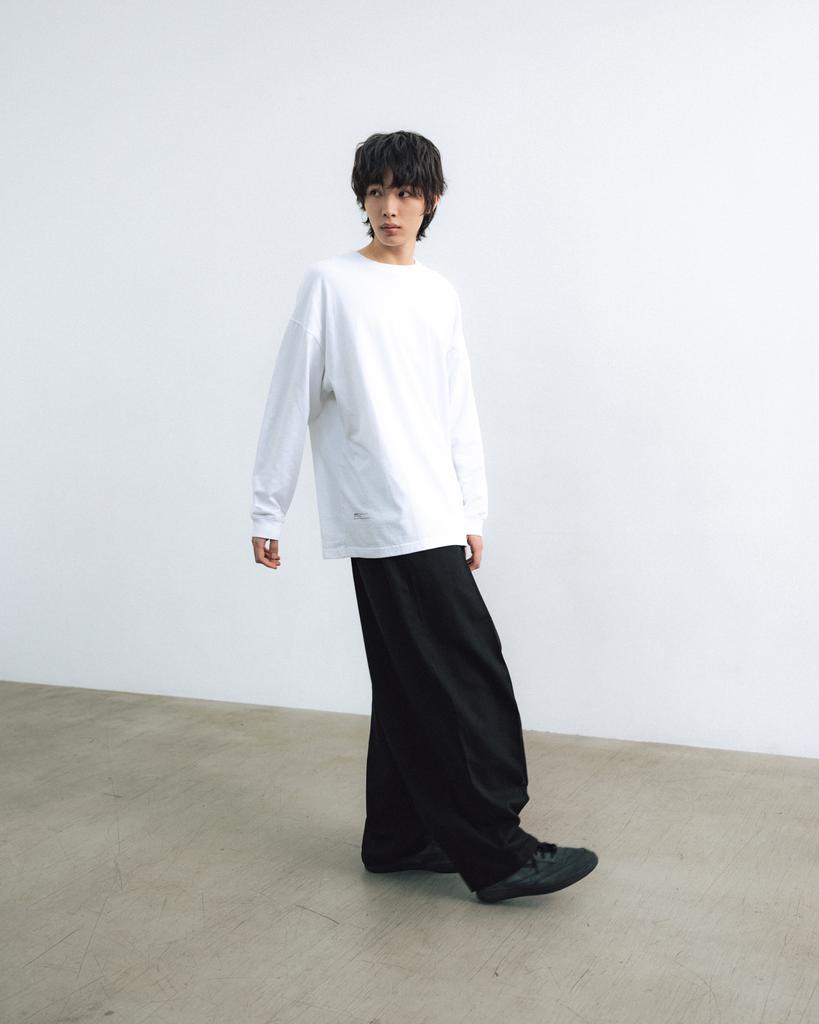 ANGLAN Essential Layer Long Sleeve - White