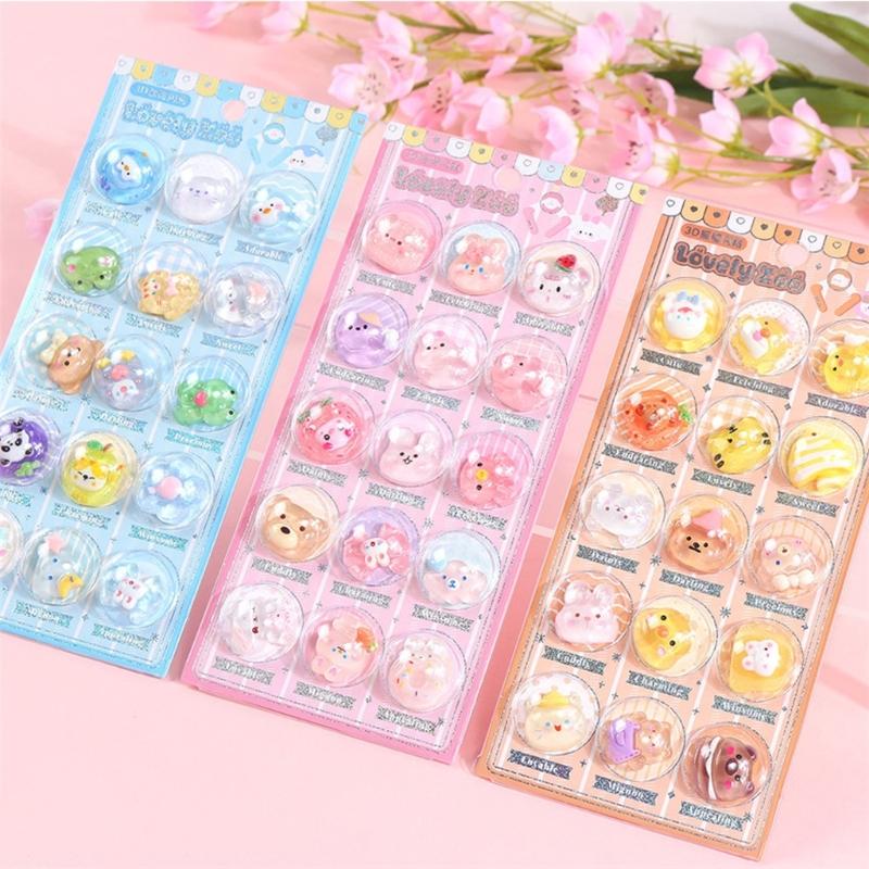 Cute Puffier Sticker for Kids, 3D Design Sticker for Boys Girls, Reusing Tiny Sticker for Phone Case Notebook Handcraft
