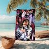 Amerikanische Musik Rock Michael Joseph Jackson Strandtuch Outdoor Camping Urlaub Schwimmen Strandtuch Outdoor Saugfähiges Badetuch Y8