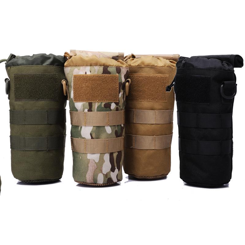 Tactical Molle Camouflage Water Bottle and Phone Crossbody Waist Bag