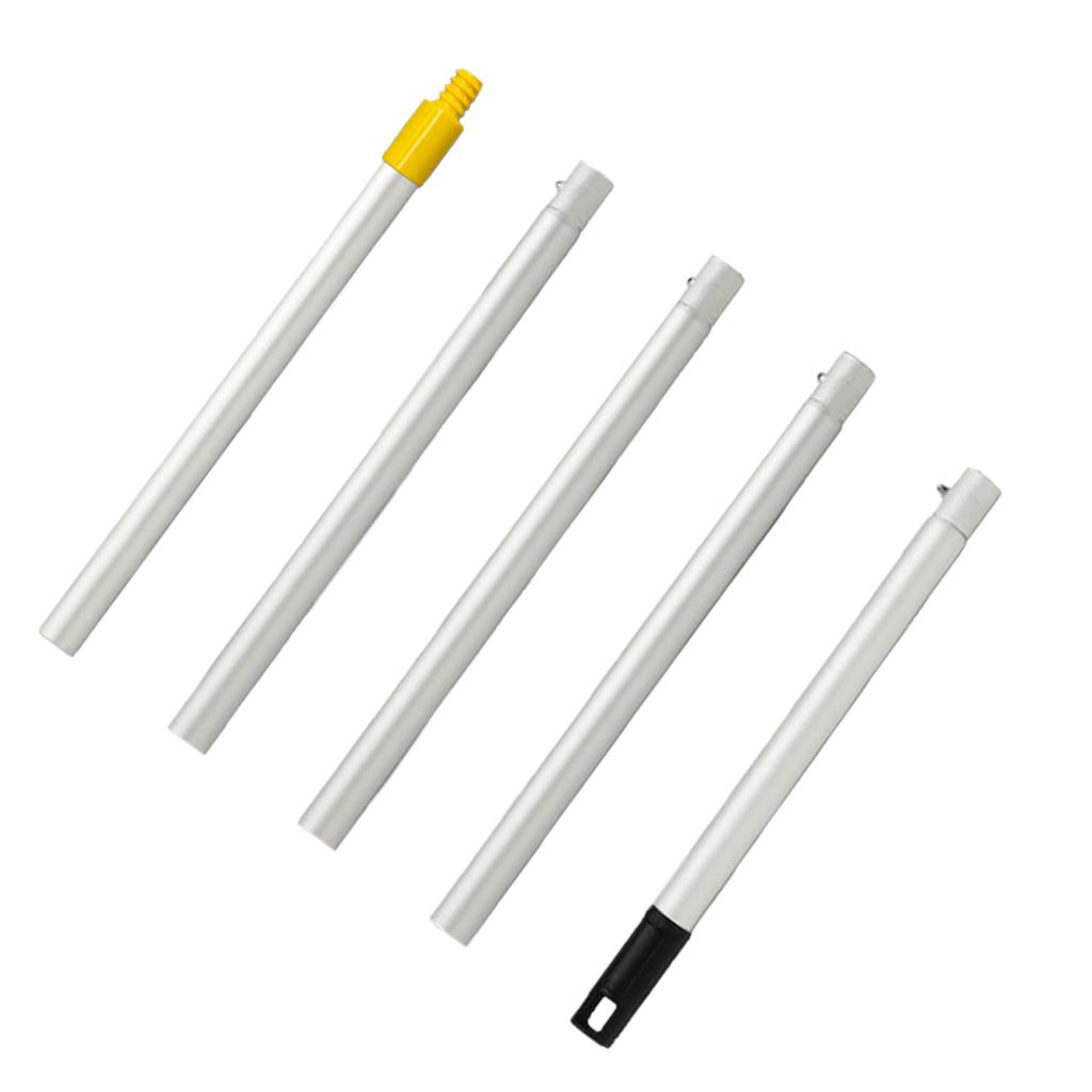 Extendable Paint Roller Poles Multipurpose Extension Poles Paint Roller Handle Set for Painting Window & Gutter Cleaning