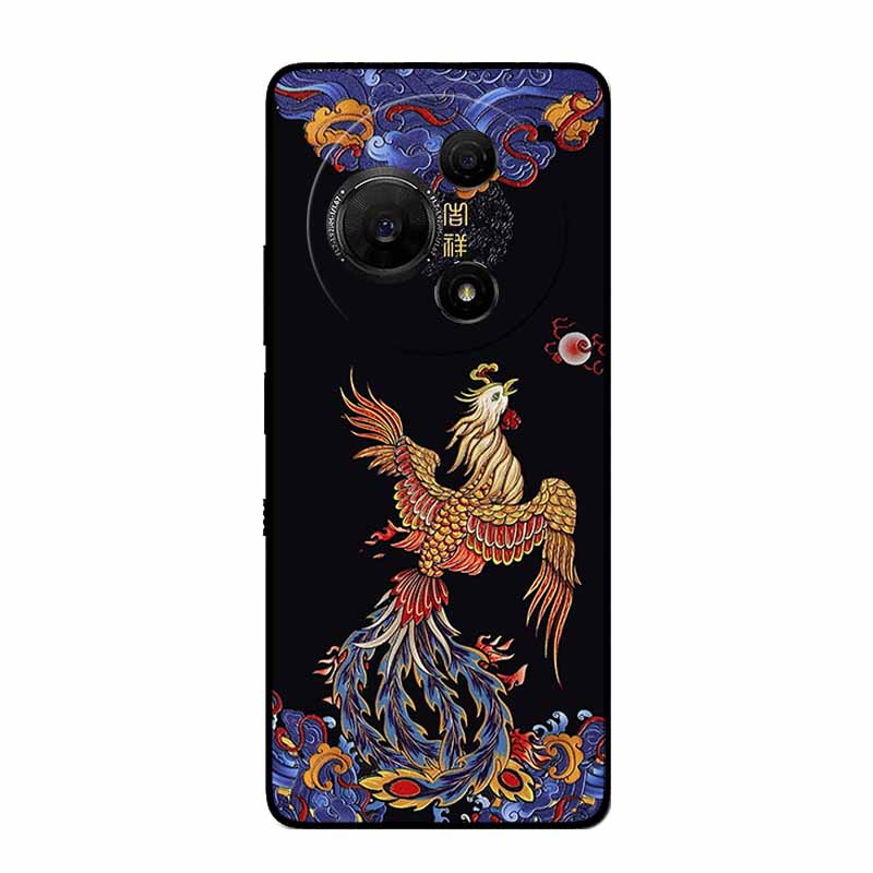 3D Relief Embossed Cover For TCL 60 NxtPaper 4G Case Soft Silicone Back Cover For 60 NXTpaper 4G 3D Relief Funda TCL 60 NXTpaper