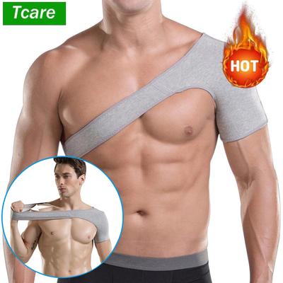 Tcare Soporte Lumbar de Carbón de Bambú Protector de Hombro Faja Correas de Sujeción Cinturones Posturales Protector Correas de Hombro Reforzadas S-Xl