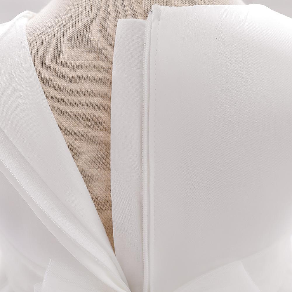 Holčička Růžové šaty Elegantní Princezna Narozeninová párty Plesové šaty Volánky pro děti Večerní Luxusní šaty Slavnostní kostýmy