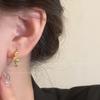 Niche Style Small Pieces of Silver Women's Fancy Best Selling Elegant Stud Earrings
