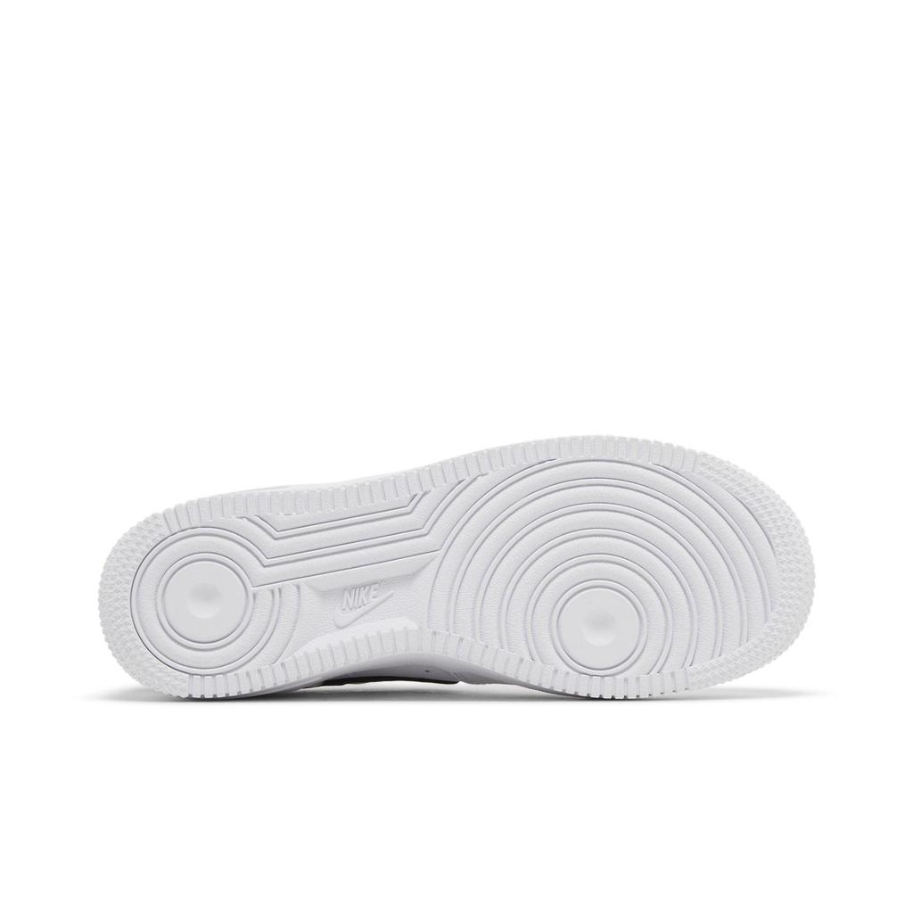 Nike Air Force 1 Grade School 'White Black' (Unisex) White / Black Kids' Skateboarding Shoes FV5948 101