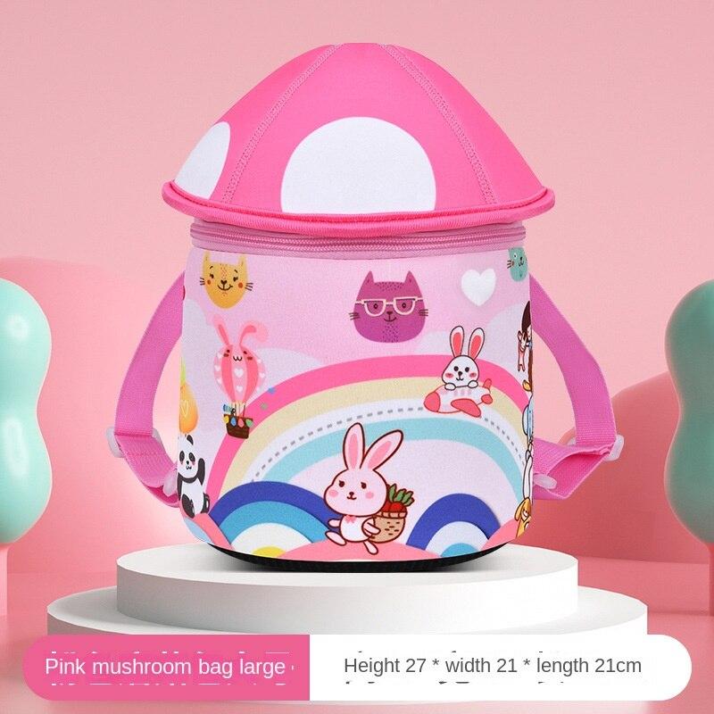 Children's Small Schoolbag Cute Cartoon Kindergarten Schoolbag 3-6 Year Old Children's Gift Rocket Backpack