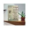 Metal Cemetery Cross Memorial Wall Plaque Grave Marker Sign