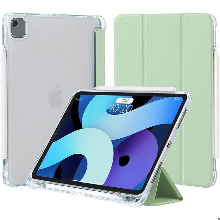 Coque iPad Air 11" (2024/2025) - Protection Antichoc - Porte-Stylet - Vert - Silicone