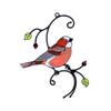 Pendant Mini Stained Bird Glass Window Hangings Acrylic Wall Hanging Colored Birds Decor Room Accessories Scandinavian Decor Mot