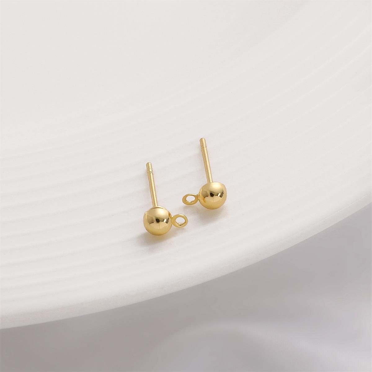 

Серьги-подвески в форме сердца и капли из 14-каратного золота с крючками - DIY аксессуары для изготовления украшений ручной работы