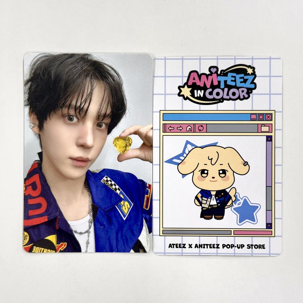 ATEEZ X ANITEEZ in COLOR POP-UP Store FANS SHOP Special Photo Card ver.2