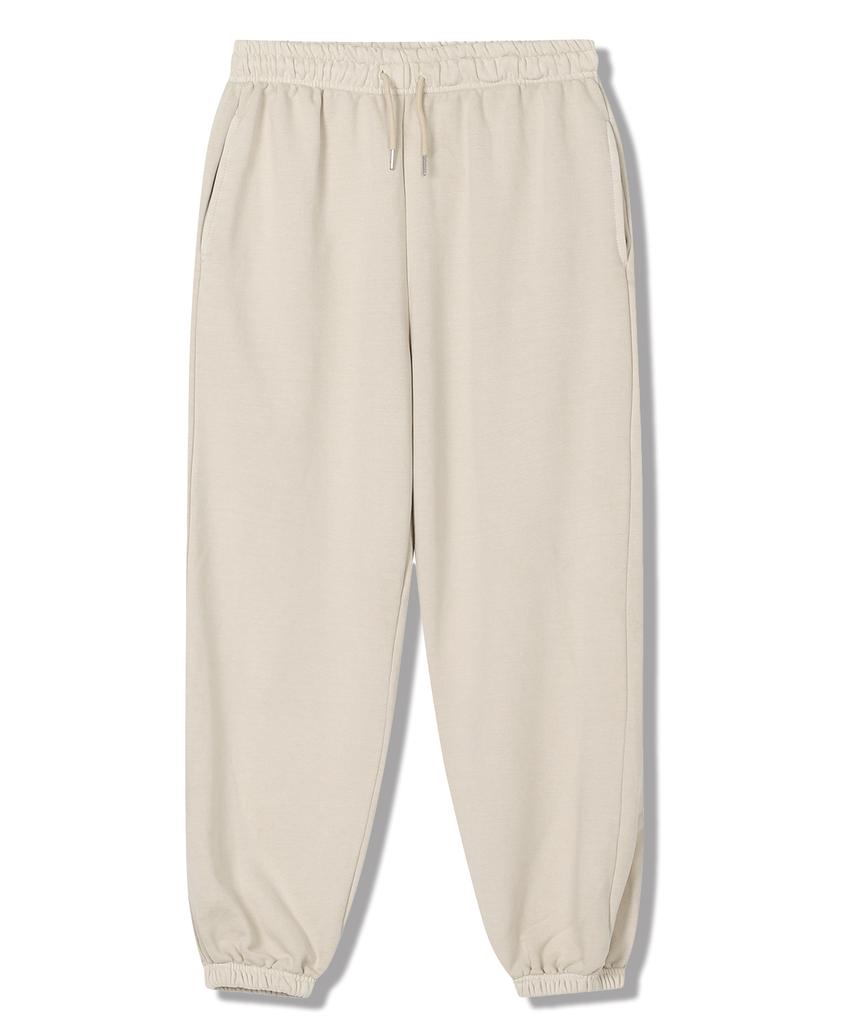 POLYGRAM 600G Pigment Elastic Waist Jogger Pants - 6 Colors (B Type)