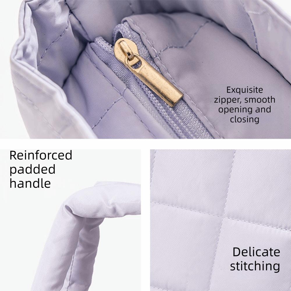 Fashion Large Capacity Lunch Box Storage Bag with Pocket Insulated Quilted Food Handbag Thermal Insulation Bag
