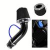 Universeller Nachgerüsteter 76mm Pilzkopf Luftfilter Ansaugrohr Filter Hoher Durchfluss Hoher Kaltluftkegel Luftfilter Aluminiumrohr Kit
