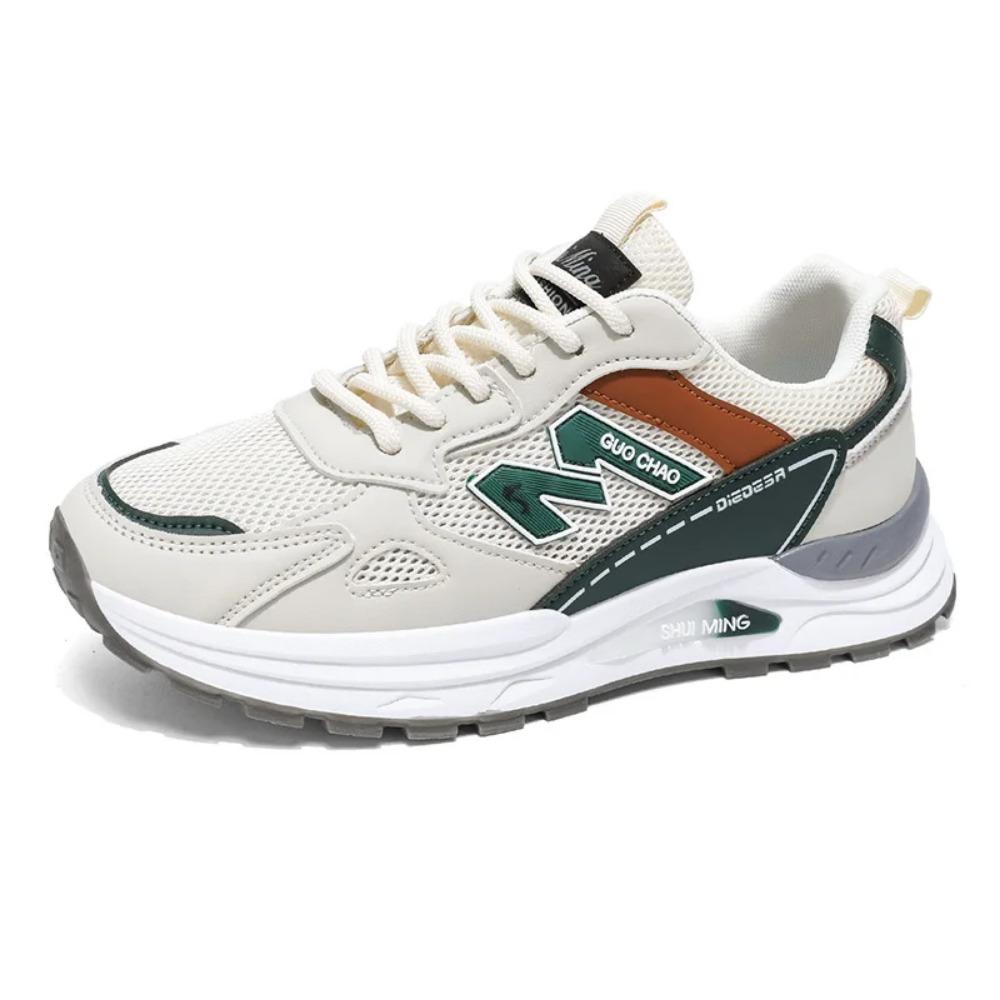 Men's casual sports shoes summer breathable light soft sole non slip outdoor running shoe fashion classics student mesh sneakers