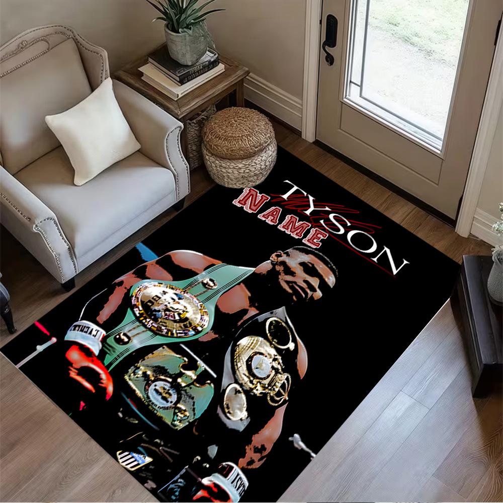 Champion's Glory Personalized Name Carpet Suitable for Decorate Room Outdoor Kitchen Bedrooms Anti-slip Rug Office Home Decor