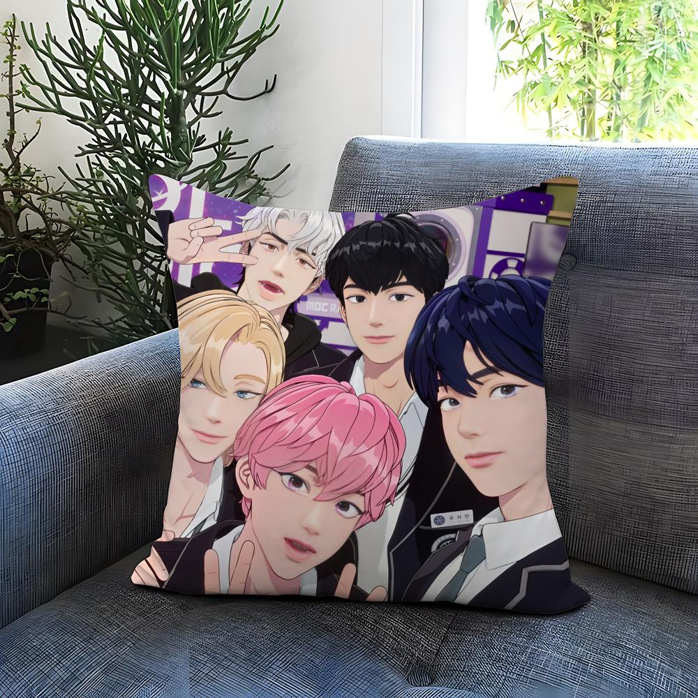 Stylish PPplaveing Cushion Cover Comfortable Reversible Pillow Cover Ideal for Car Sofa Bedroom  Beyond