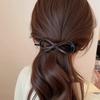 Twist Hair Clip for Women Girls Premium Leopards Print Bowknot Hairpin Stylish Everyday Hair Grip For Women Girls