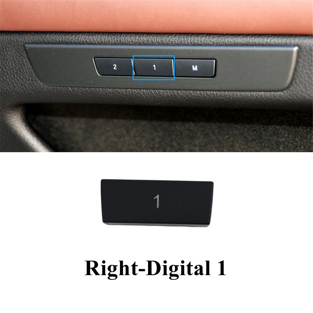 Car Interior Seat Adjustment Memory Button Replacement Full Set For 5GT 5 7 Series F07 F10 F11 F18 F01 F02