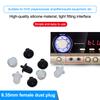 5/10Pcs Anti Dust Plugs Interface Dustproof Cover Silicone Rubber For 6.35mm Audio Jack PC DVD Microphone Socket Accessories