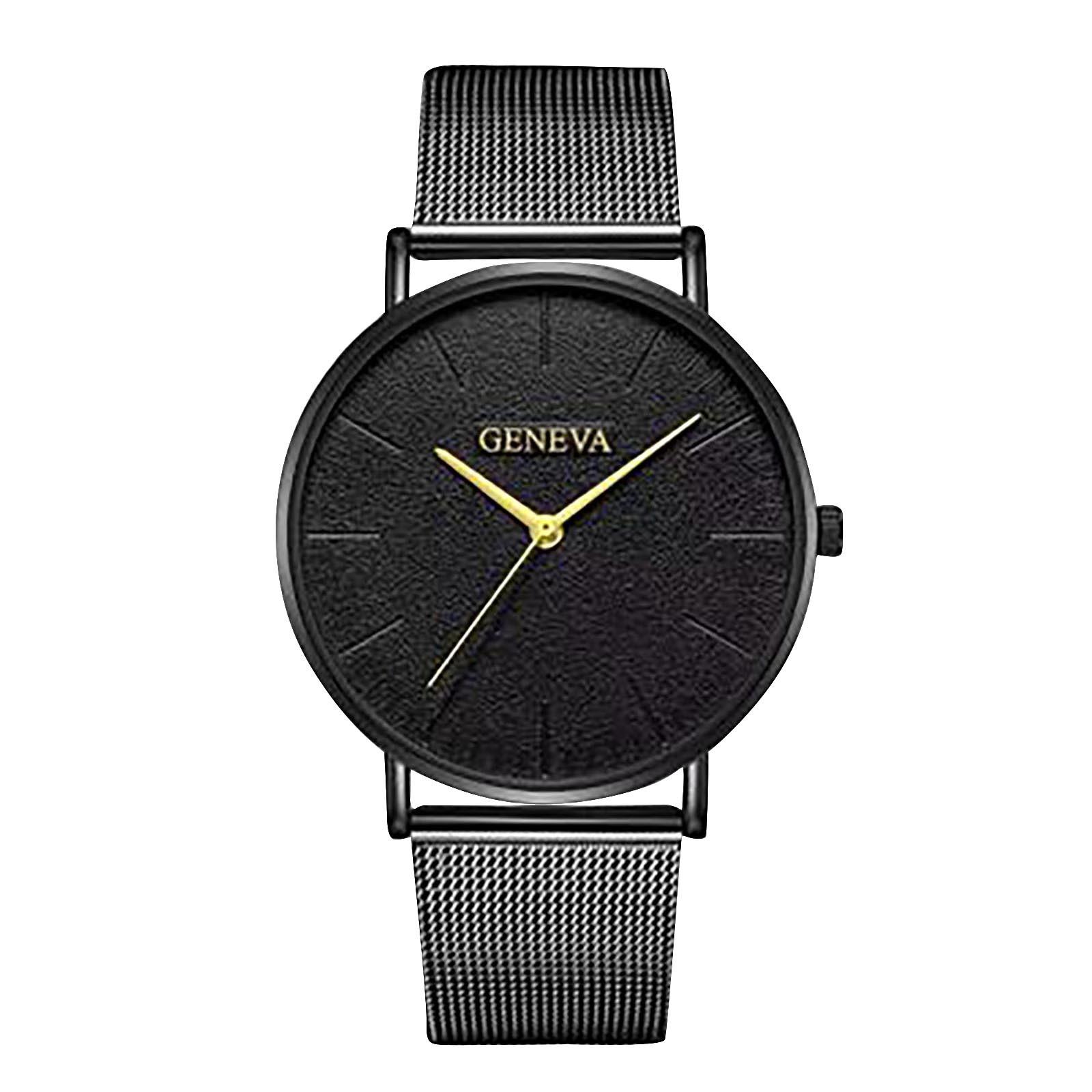 

Men s Pointer Steel Strap Quartz Watch One Size золотой
