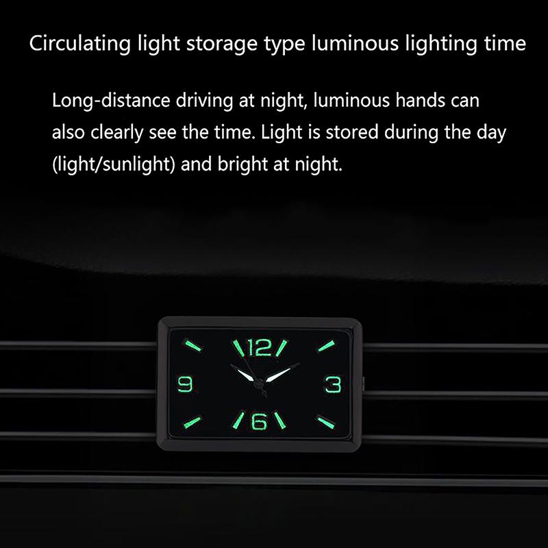 

1 шт. автомобильные кварцевые часы, украшения для автомобиля, украшения для автомобиля, часы из нержавеющей стали для авто кварцевые часы
