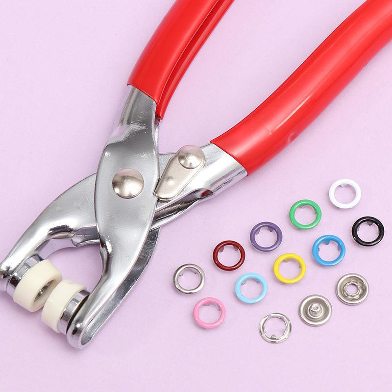 Colorful Snap Buttons: No-Sew Fasteners for Infant Clothes - Concealed, Invisible, Solid & Hollow Design