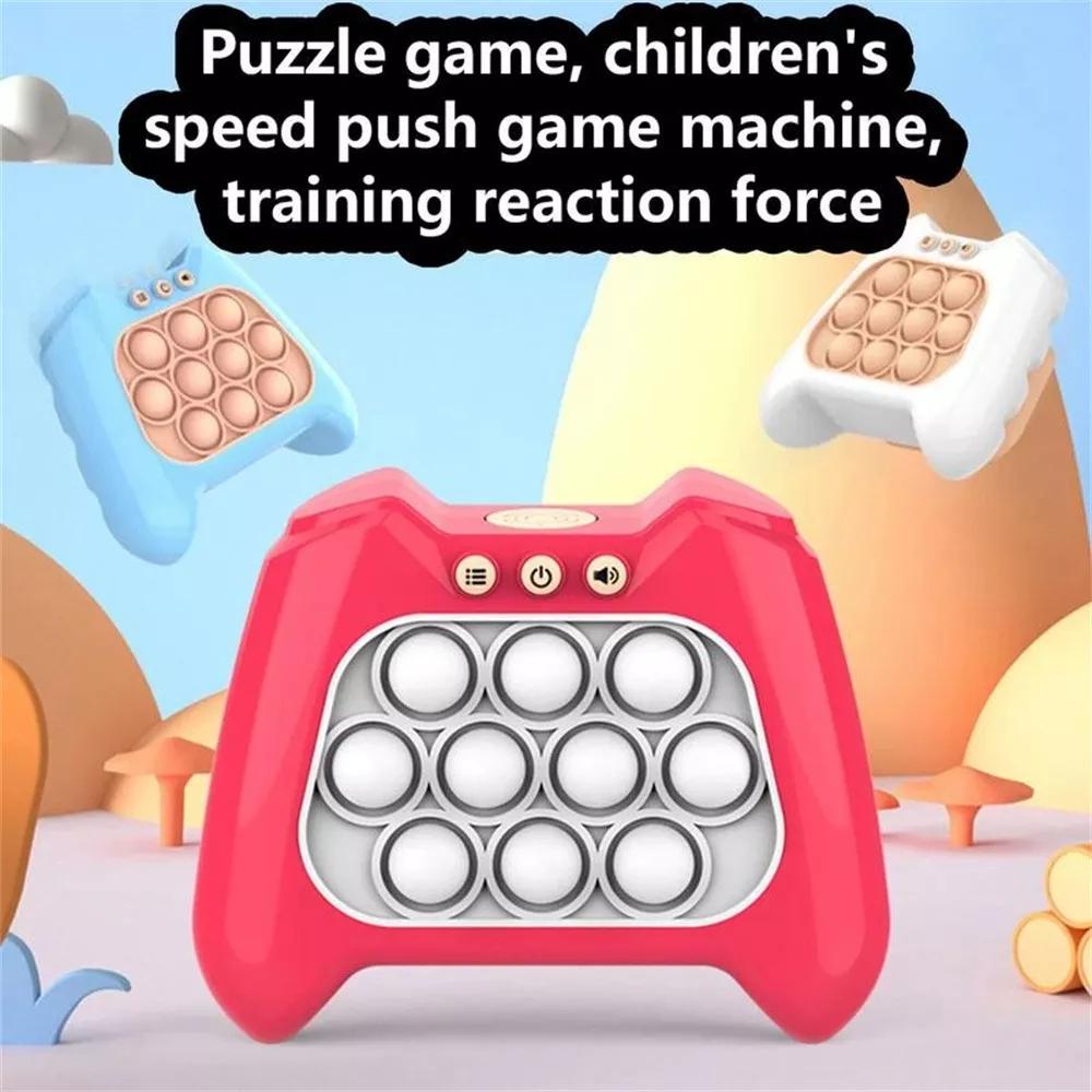 Consola De Juegos Quick Push Bubble Streso Relief Gopher