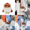 Shape Chicken Cartoon Plush Toy Crossbody Bag Childrens Birthday Gift Cute Bag