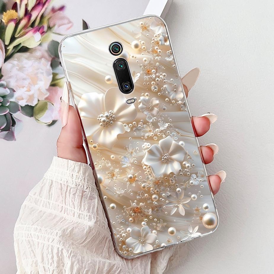 For Xiaomi Mi 9T Pro Case Cute Cat Lucky Koi Painted Cover Soft Silicone Phone Case For Xiaomi MI 9T Pro Mi9T 9TPro Fundas Coque