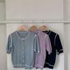 New ArrivalS Open Run Women S caSual Short Sleeve Sweater Cardigan