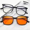 New Small Rectangle Frame Sunglasses Women's Fashion Color Eyeglasses Summer Travel Eyewear UV400