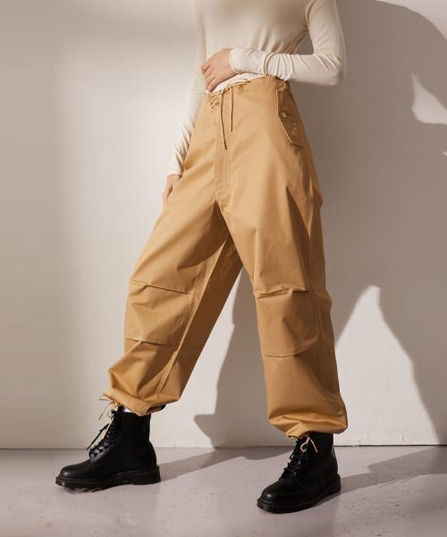 Lady Volume 543 Wide Pants_Beige