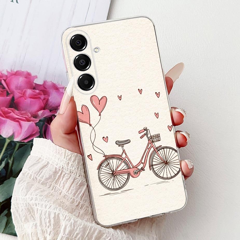 For Samsung Galaxy A17 5G Case SM-A176B New Cat Butterfly Painted Cover Soft Slim Phone Case For Samsung A17 A 17 5G Fundas Bags
