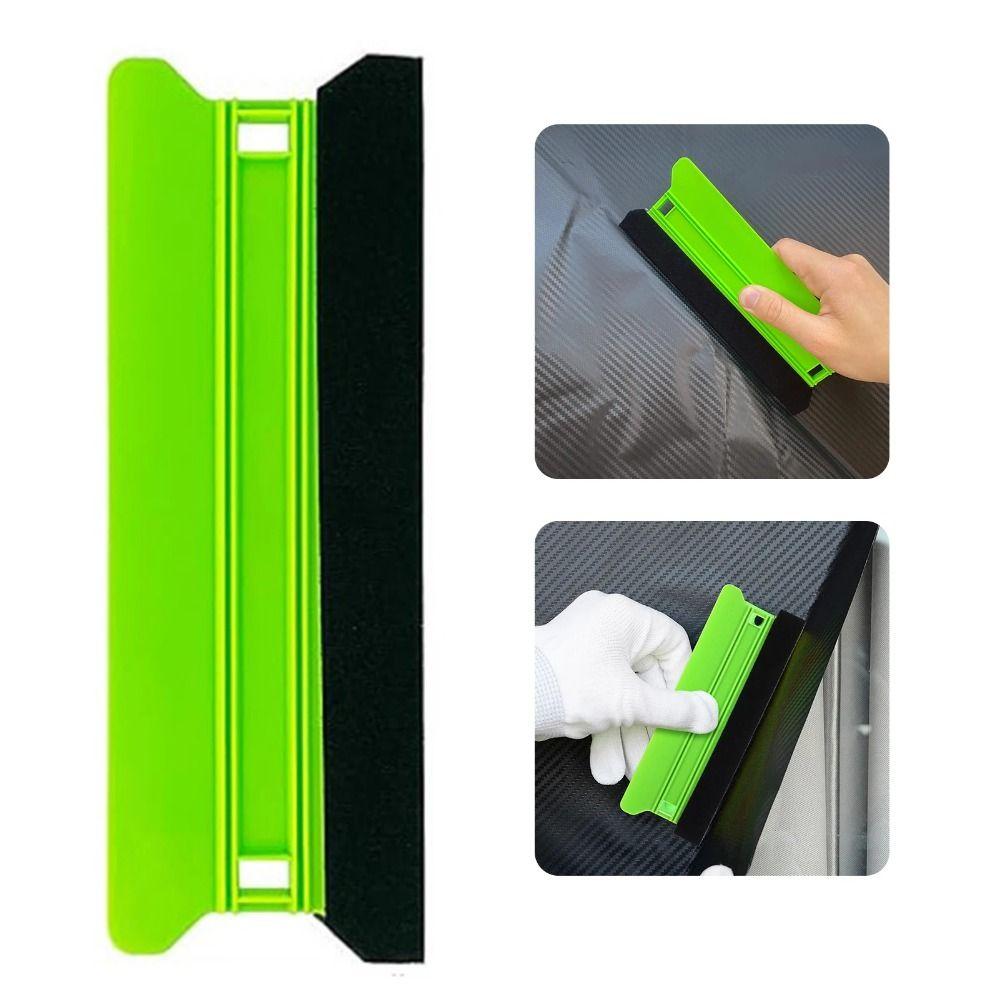 2Pcs Scratch-Free Car Film Scraper Felt Edge Wallpaper Smoother Vinyl Decal Applicator  Window Film